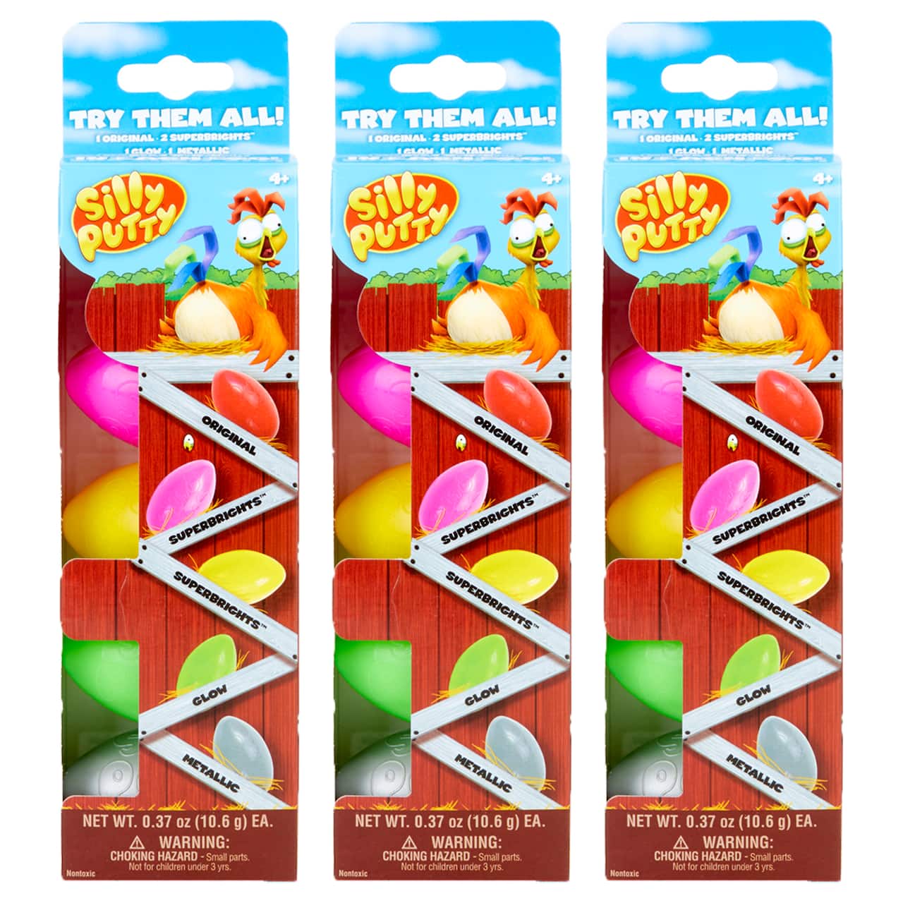 Crayola® Silly Putty® Eggs Party Pack, 3 Packs of 5